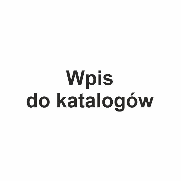 wpis do katalogów2 Pojedynczy płatny wpis do katalogu